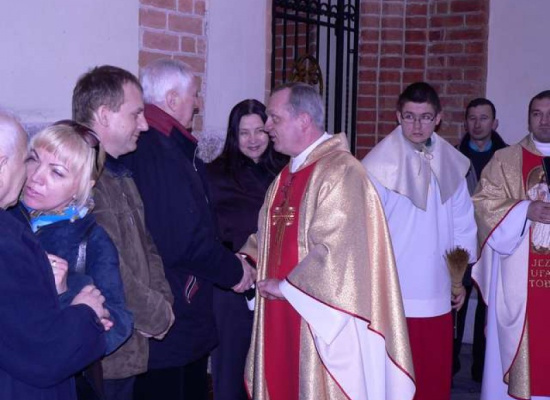 Poświęcenie Żywej Kaplicy Pamięci Rezurekcja 2008